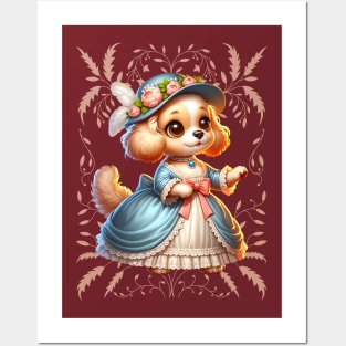 Regency cute dog Posters and Art